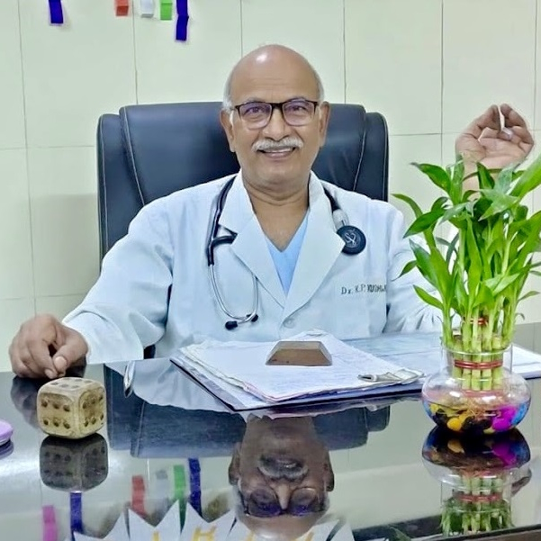 Portrait of Dr. K. P. Kushwaha, Pediatrician